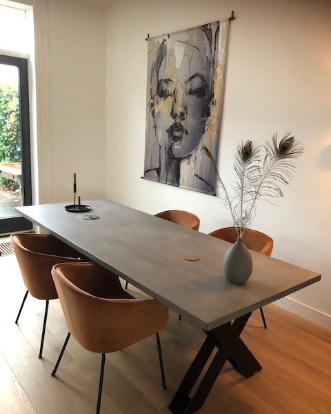 Bogard Beton Tafel | Charcoal