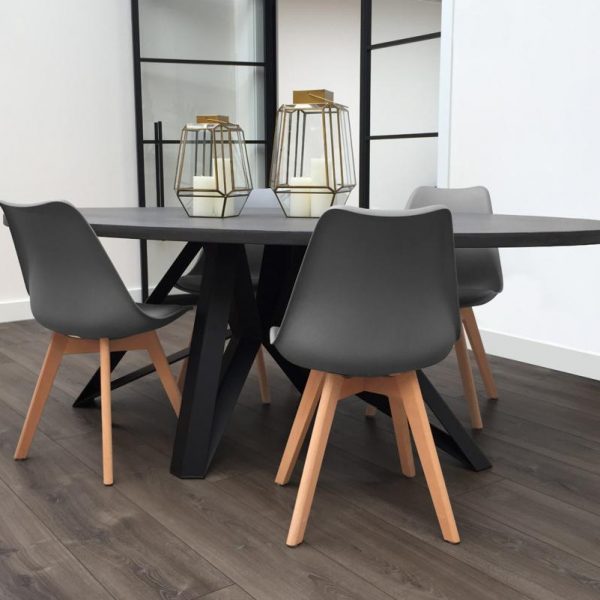 Beton Tafel | Charcoal
