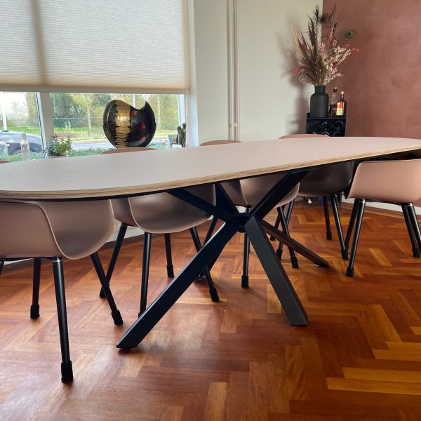 Bogard Linoleum Tafel | Powder Roze