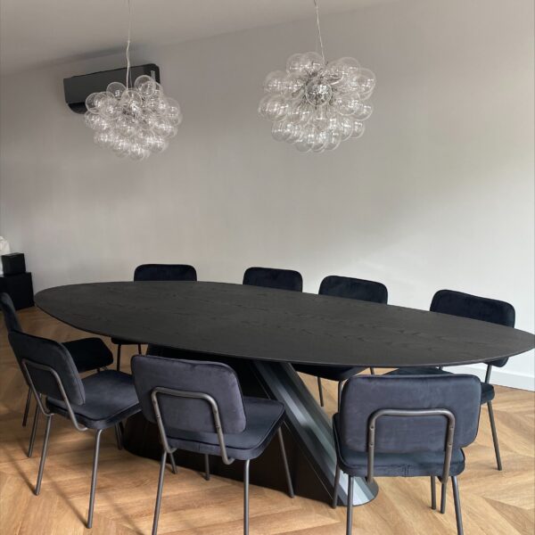 Organische tafel | Vulcano Black