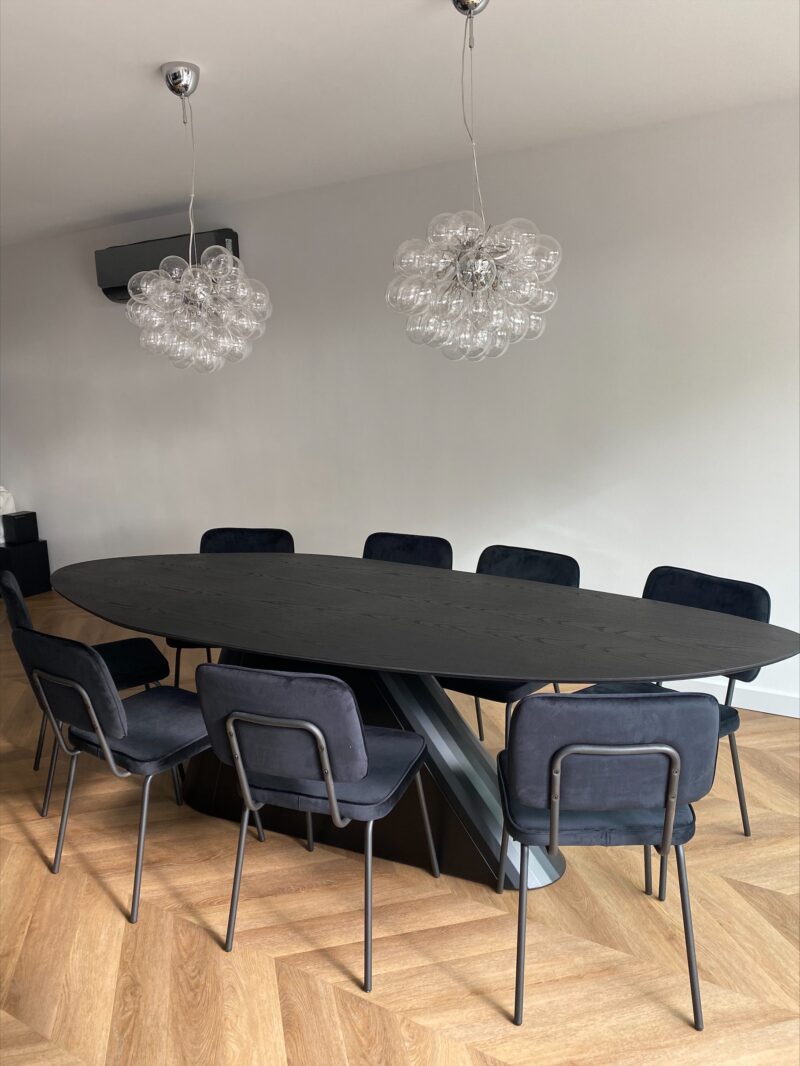 Organische tafel | Vulcano Black