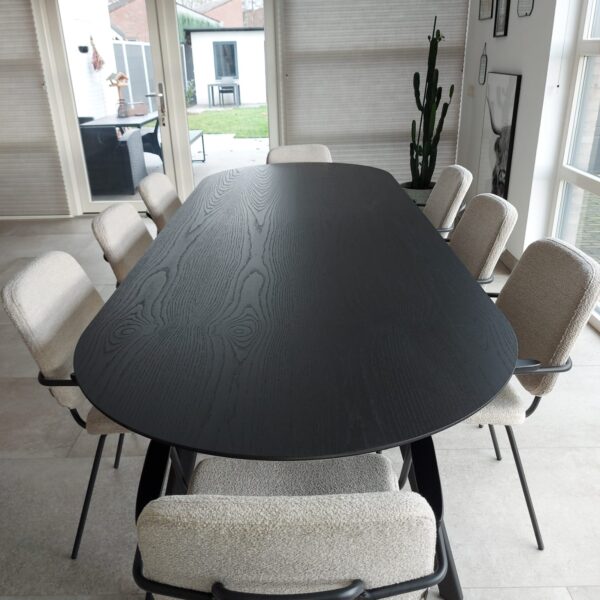 Eettafel Tube | Vulcano Black 1