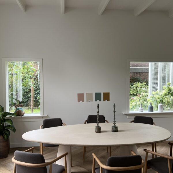 Bogard beton tafel Ei vorm | Stone
