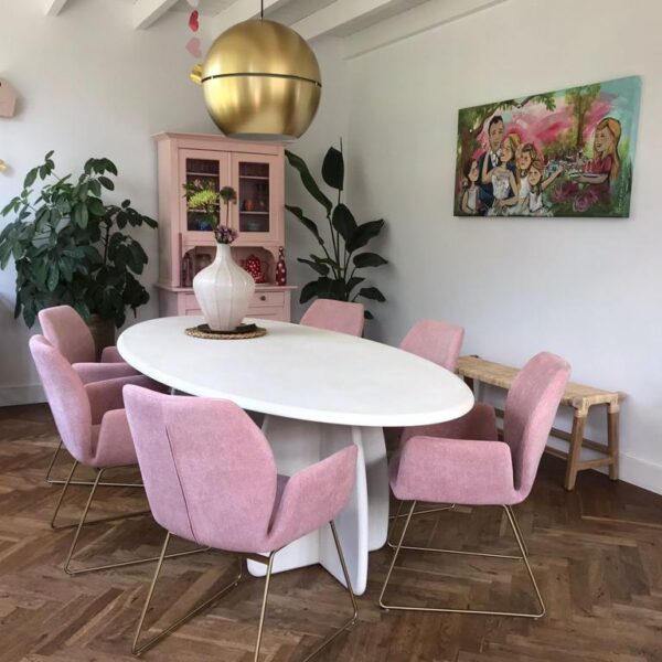 Bogard Malaga split 3 beton tafel | White 2