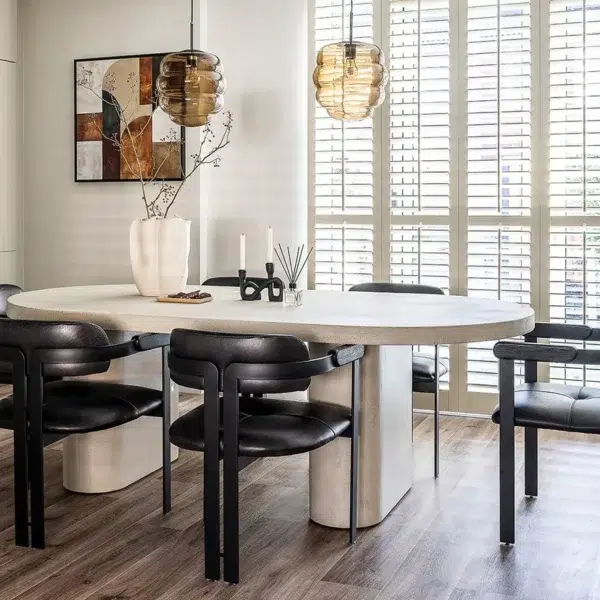 Bogard tube eettafel | White