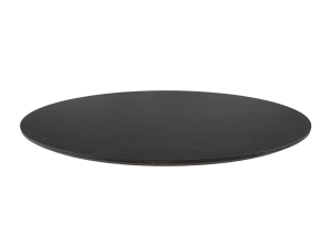 Standaard eiken fineer blad, Vulcano Black Oval