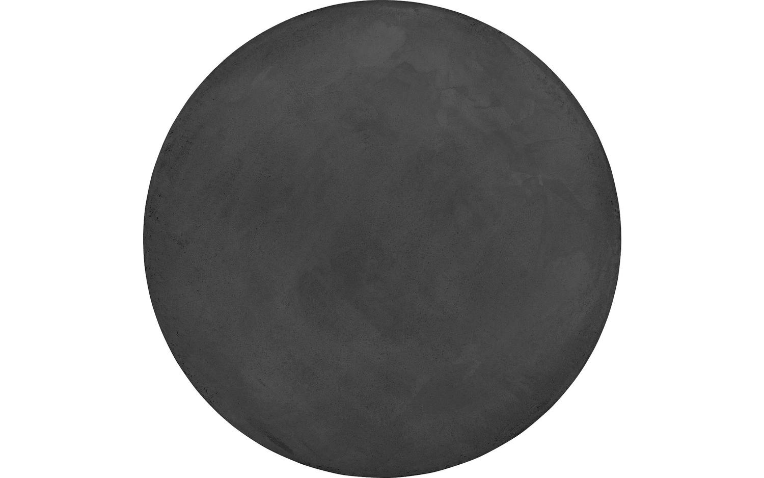 8222059-05 ronde salontafel beton zwart van boven